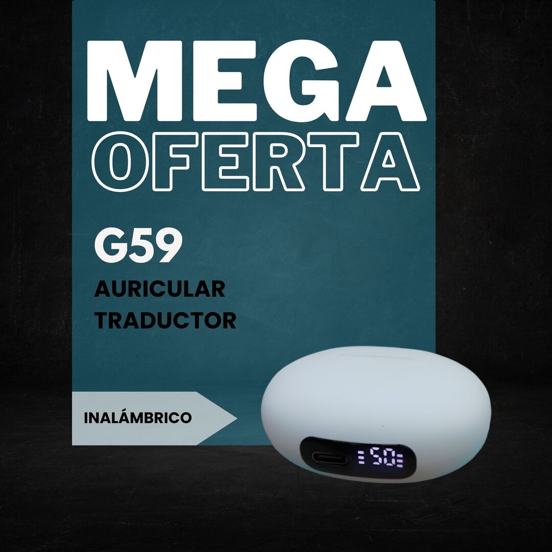 Auriculares Traductores G59 – Traducción en Tiempo Real