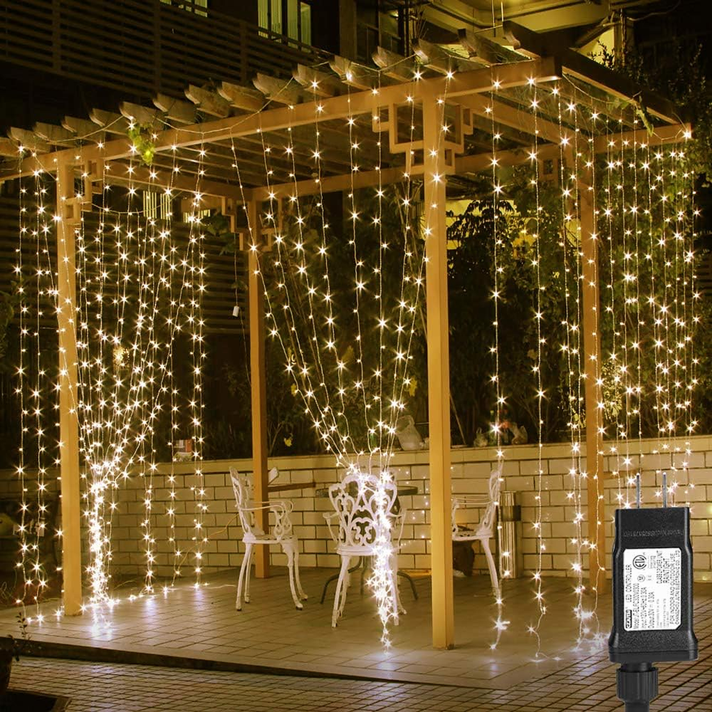 Luces de Cortina LED 3 × 2 Metros – Iluminación Decorativa