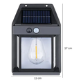 Farol Solar de Pared con Sensor – Ilumina tus Exteriores
