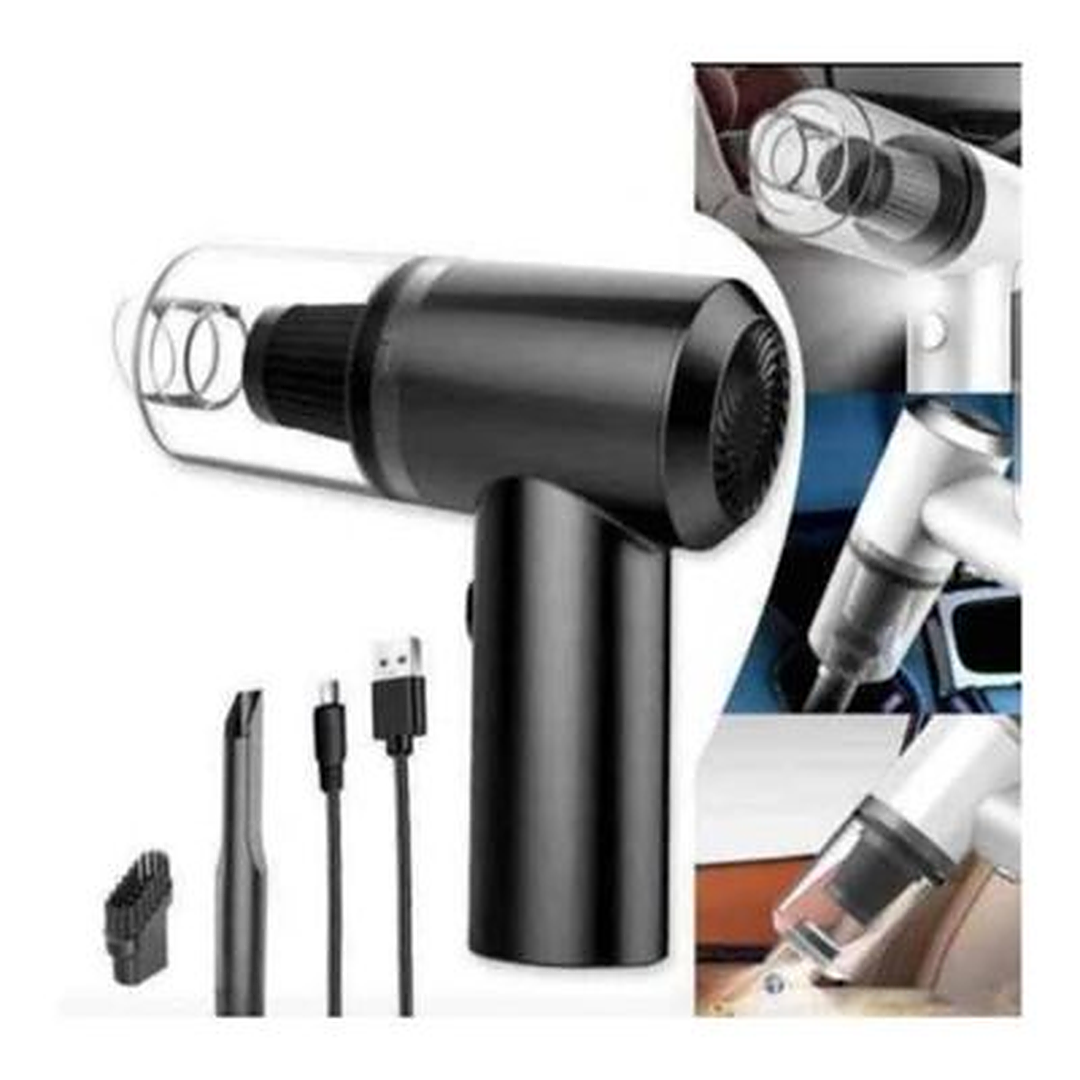 Mini Aspiradora Portátil de Mano – Limpieza para Auto y Hogar