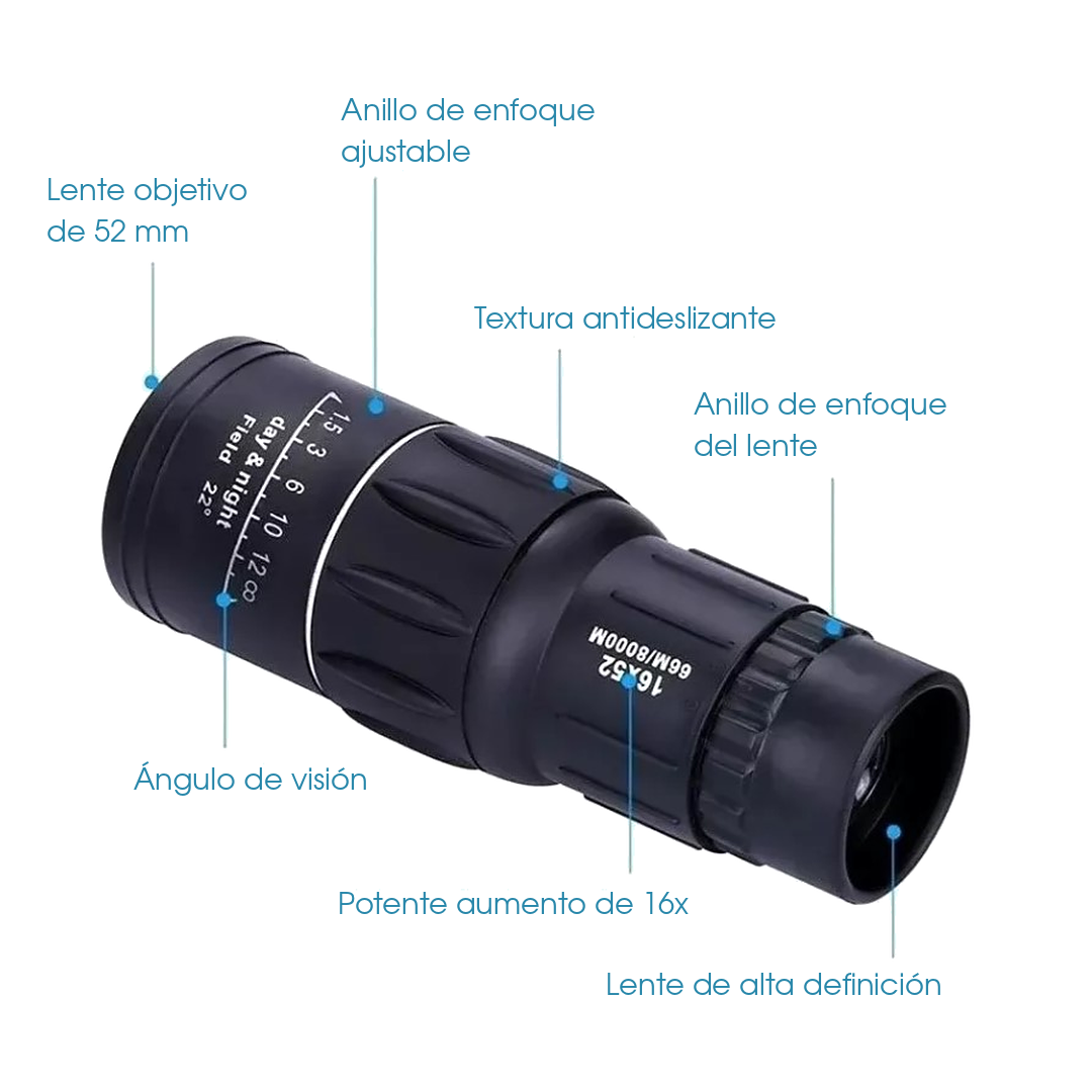 Monocular de Largo Alcance – Explora Cada Detalle
