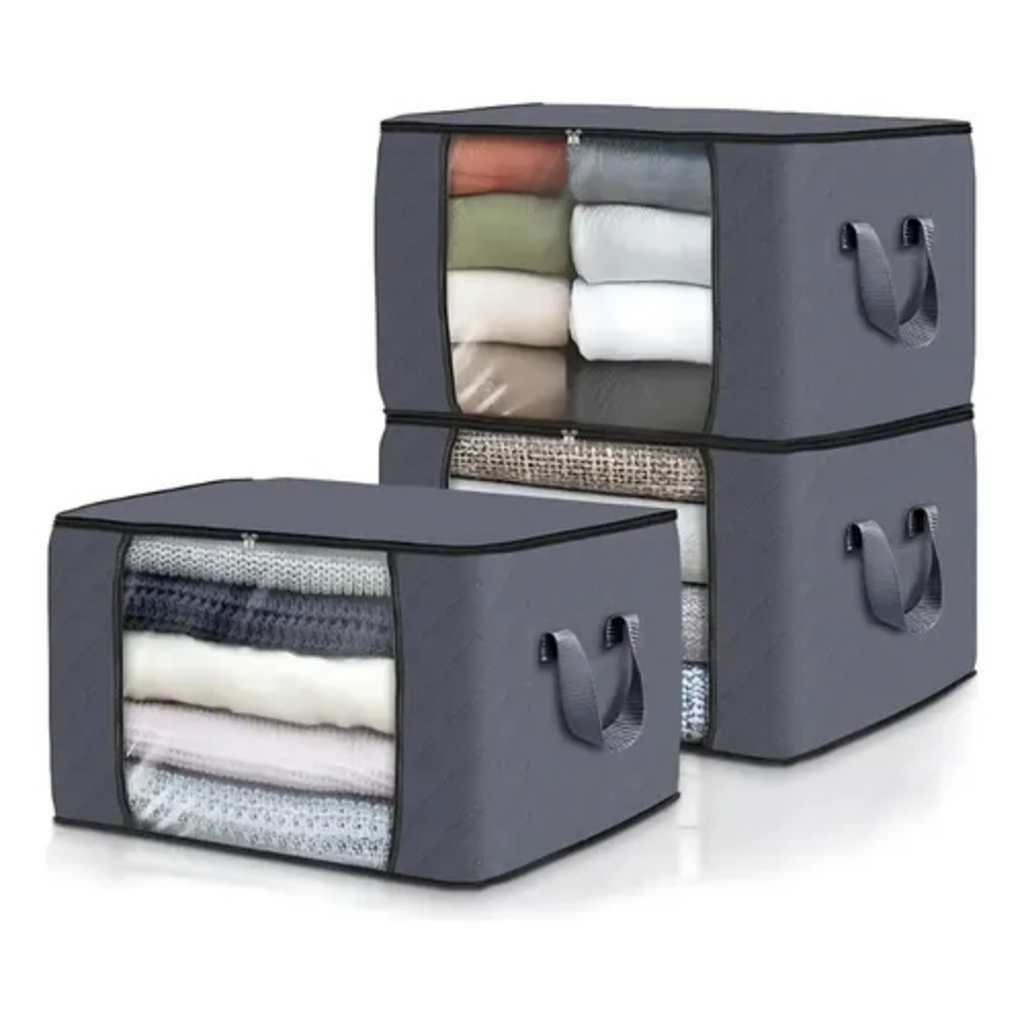 Organizadores de Ropa con Visor – Pack de 3 Unidades