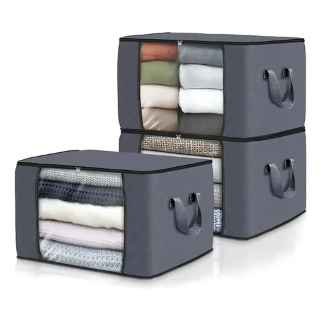 Organizadores de Ropa con Visor – Pack de 3 Unidades
